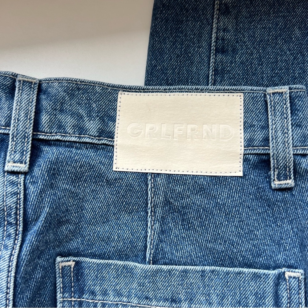 GRLFRND HARPER HIGH RISE SLIM CARGO JEANS - Picture 7 of 12